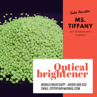 Granulés de plastique PP Masterbatch Optique Haute Qualité (OB1) pour améliorer l'apparence, granulés LLDPE blancs de qualité film soufflé
