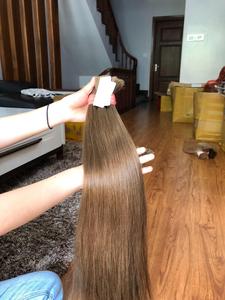 Vierge de haute qualité cheveux raides couleur 14C vente en gros 100% cheveux humains extension de cheveux vietnamiens - Product Image 3