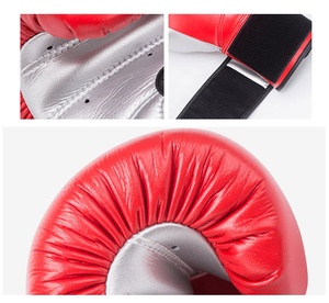 Guantes de Boxeo de Cuero - Guantes de Entrenamiento Profesionales, Colores y Logotipo Personalizados, Alta Calidad, Ajuste Cómodo, Nueva Llegada - Product Image 5
