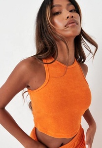 Conjunto de 2 piezas de sujetador y Pantalones anchos para mujer, conjunto a juego de moda de verano 2022, Top corto liso en blanco, trajes de diseñador de dos piezas - Product Image 3