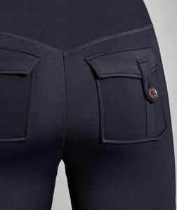 OEM Custom High Waisted <b>Mesh</b> Fitness Yoga <b>Leggings</b> for Women Solid Pattern Gym Compression Pants - Product Image 5