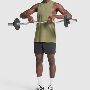 Venta al por mayor de camisetas sin mangas de secado rápido personalizadas - Product Image 4