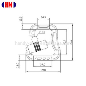 Herrajes de acero inoxidable para paracaidismo - Product Image 6