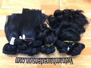 Extensions de cheveux 100% naturels vierges Remy, style French Curl, longueur 8-40 pouces, 100g - Product Image 6