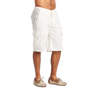 Short Cargo kaki en coton pour hommes, poches multiples pour les loisirs, coupe ample pour tous les usages, short d'été pour hommes, short respirant - Product Image 5
