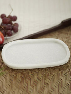 Latest Design Rectangular <b>Serving</b> <b>Tray</b> with Designer <b>Black</b> and Gold Metal Handles Fruits Snacks <b>Serving</b> <b>Tray</b> - Product Image 4