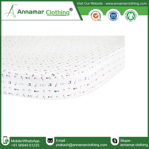 Drap en coton biologique certifié CPSC pour berceau Drap de berceau certifié GOTS avec étiquette et emballage personnalisés avec logo imprimé - Product Image 4