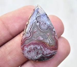 Crazylace โมราอัญมณีทรงหลวมสำหรับเครื่องประดับ,พลอยโมรา Cabochon แบบไม่ซ้ำใคร - Product Image 1