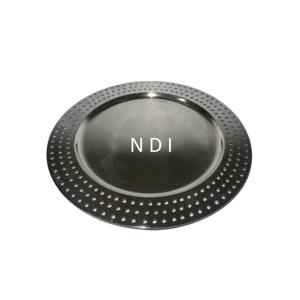 Assiette de présentation moderne au design brillant, personnalisée pour la restauration à domicile, pour servir des fruits, des salades, des plats décoratifs - Product Image 1