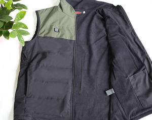 Chaleco calentador ligero Unisex, chaqueta con 4 zonas de calefacción, carga - Product Image 1