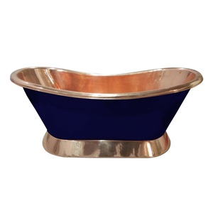 Bañera de metal de alta calidad hecha a mano bañera de diseño clásico elegante al por mayor artículos de baño de lujo bañera de metal - Product Image 6