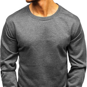 Custom Hoodies For Sale 2021 Litewaight Sweatshirt Wholesale 100% Cotton crewneck plain pullover sweatshirt - Product Image 1