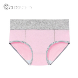 กางเกงในเอวสูงสำหรับผู้หญิงกางเกงในผ้าฝ้ายเซ็กซี่ขนาดใหญ่พิเศษ - Product Image 2