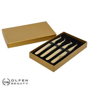 แหนบขนตาสแตนเลสปลายแหลมสำหรับสไตลิสต์ในขนตาเครื่องมือเสริมความงามสไตล์ใหม่แบบมืออาชีพ - Product Image 1