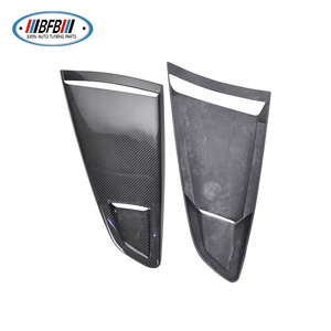 For Ford Mustang 2015-2017 Carbon Fiber Exterior <strong>Window</strong> Trim Car Rear Side <strong>Window</strong> Shutter Trims <strong>Vents</strong> - Product Image 3