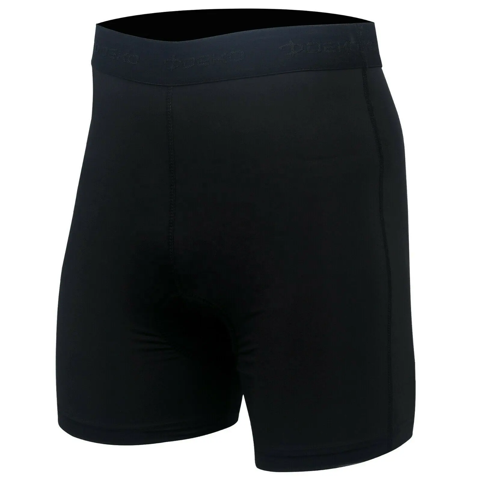 DEKO Fahrrad Radfahren Gepolstert Unter Shorts Futter Boxer Bike Under shorts Schwarz