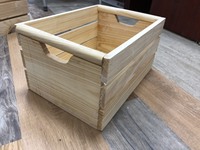 Caisses de stockage en bois personnalisées de haute qualité bon prix Combo 3 caisses pour emballage décoratif taille ciblée