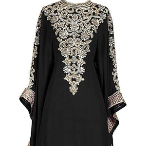 --- ELEGANT--NEW--DESIGN-OF--JALABIYA-robe avec belle-embellie travail-pour-fête-usure et de mariage-2021 - Product Image 1
