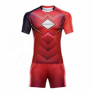 Uniforme de Rugby pour hommes avec Logo personnalisé OEM, ensemble d'uniforme de Rugby personnalisé de très haute qualité - Product Image 5