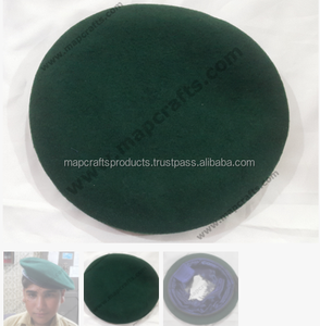 Wholesale Customer Handmade Embroidery Logo 100% <b>Wool</b> Eco-Friendly Outdoor Unisex Fashion Vintage United States <b>Berets</b> - Product Image 3