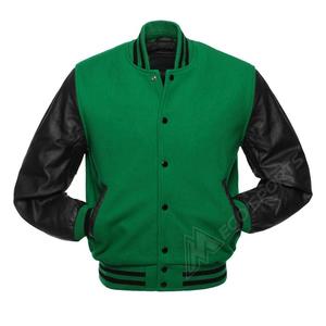 Veste universitaire en laine pour homme New Look, décontractée, hiver, grande taille, avec détails en cuir de vache, imperméable, respirante, tricotée - Product Image 5