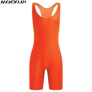 Combinaison de lutte pour homme, salon de beauté, logo personnalisé, grande taille, sublimation, numérique, bon marché - Product Image 3