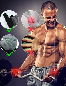 Guantes de entrenamiento para hombre y mujer, manoplas de gimnasio para levantamiento de pesas con soporte de muñeca, flexibles y duraderos, precio barato - Product Image 4