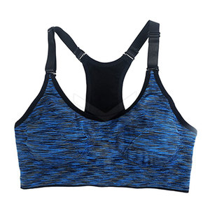 Soutien-gorge de fitness personnalisable et confortable pour femmes de haute qualité avec fonctionnalités respirantes imprimées sur toute la surface Vêtements de yoga Options de taille plus - Product Image 1