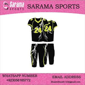 Uniformes de football américain, maillots de football américain, uniformes, logo personnalisé, uniforme de football américain - Product Image 2