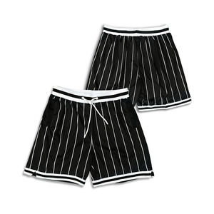 Pantalones Cortos Retro de Baloncesto Hechos de Poliéster, Logotipo Personalizado, Impresión por Sublimación, Cintura Elástica, Secado Rápido, Transpirables para Hombre - Product Image 1