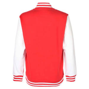 Chaqueta de béisbol con capucha personalizada para hombre, chaqueta masculina de béisbol con capucha en color blanco, a la moda, venta al por mayor, 2022 - Product Image 2
