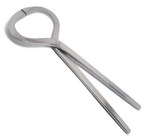 Testeur de sabots professionnel extra large de 19 pouces en acier inoxydable réutilisable, instrument de diagnostic vétérinaire robuste pour bovins - Product Image 1