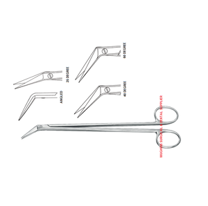 TIJERAS CARDIOVASCULARES PARA EL CARDIOVASCULAR SHARP ANGLED 25 GRADOS 19CM Instrumentos Quirúrgicos Fabricante y Exportador - Product Image 6