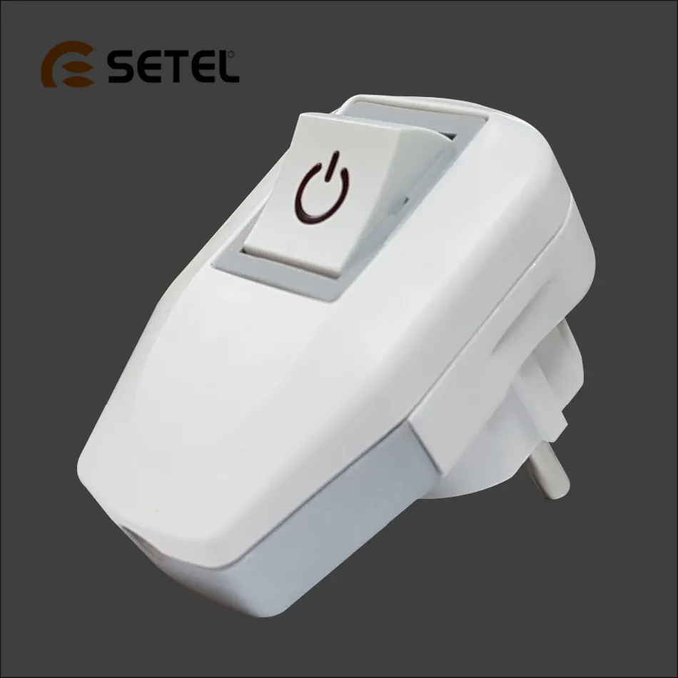Neue Produkte Kaufen Sie elektrische Stecker online zum besten Preis Einfache Installation Elektrischer Verbindungs stecker mit Schalter