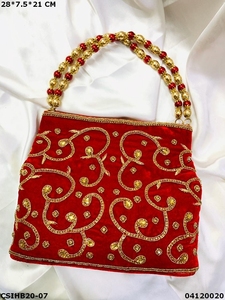 Sac à main ethnique de créateur exclusif Craftstages International 28*7.5*21 CM Fabriqué en Inde - Product Image 2