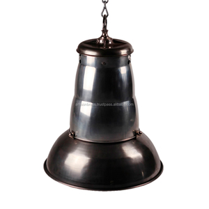 Metal Pendant <b>Light</b> Lamp Shades Designers Hanging Lamp Vintage Metal Club Used Pendant Lamp & Home With Black - Product Image 1