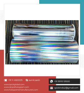 Personalizable 3D cuadrado Industrial decorativo holográfico PET vinilo pegatina brillante PVC adhesivo artesanías aire embalaje etiquetas - Product Image 6