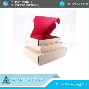 Embalaje de correo de cartón corrugado reciclable al por mayor cajas rígidas con acabado mate colorido envío de correo interior laminado - Product Image 5