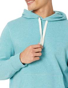 Sweat à capuche et sweat-shirt à logo personnalisé en coton ample à la mode pour hommes grande taille vêtements - Product Image 3