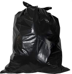 Wholesale Cheap Price 55-60 Gallon Black Heavy Duty <b>Trash</b> <b>Bags</b> 3.0 Mil HDPE/PE Gravure Printing Biodegradable ODM OEM Vietnam - Product Image 1