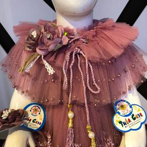 Vestido de princesa para niñas, blusa con tirantes, ropa de fiesta, nueva colección - Product Image 2