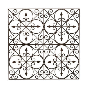 เหรียญสี่เหลี่ยมแบบดั้งเดิมศิลปะผนังเหล็กตกแต่งภายในตกแต่งผนังศิลปะสมัยใหม่ - Product Image 1