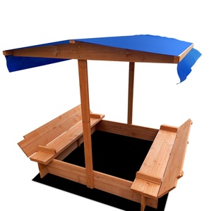 <span class=keywords><strong>Bac</strong></span> <span class=keywords><strong>à</strong></span> sable en plein air pour enfants, terrain de jeu en bois, pour les garderie et les maternelle, offre spéciale, - Product Image 6