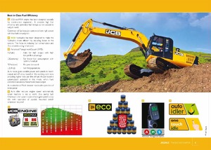 Excavatrice sur chenilles hydraulique JCB JS 220LC, bon contrôle, excavatrice sur chenilles hydraulique, engin de terrassement spécialement conçu - Product Image 4