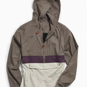 Chaqueta cortavientos de sublimación de poliéster con logotipo personalizado OEM de alta calidad con capucha para hombre deportes al aire libre Golf chaqueta impermeable - Product Image 2