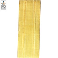 Vente en gros d'usine, dentelle tressée métallique dorée écologique, galon, tressée, tissu à strass, fil de bullion français brodé