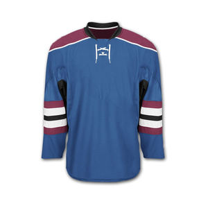 เสื้อเจอร์ซีย์เล่นฮ็อกกี้น้ำแข็งผ้าเจอร์ซี่การฝึกอบรมสินค้าใหม่ - Product Image 1