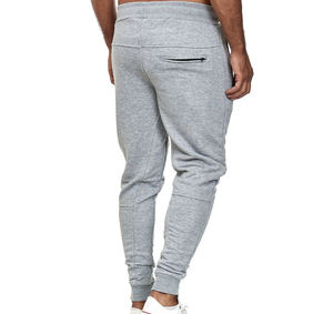 กางเกง Jogger สำหรับผู้ชาย,กางเกงรัดรูปทำจากผ้าฝ้ายไม้ไผ่ปรับได้ตามต้องการ - Product Image 1