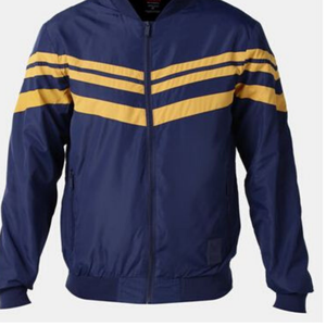 Chaqueta bomber de nailon con logotipo personalizado impermeable para hombre - Product Image 6