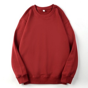 Genser-Sudadera blanca Lisa para hombre, Jersey grueso de algodón y poliéster con cuello pesado, Unisex, 350GSM, último diseño, 2021 - Product Image 5